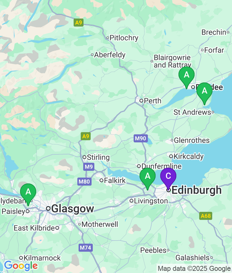 Edinburgh Available Airport Options